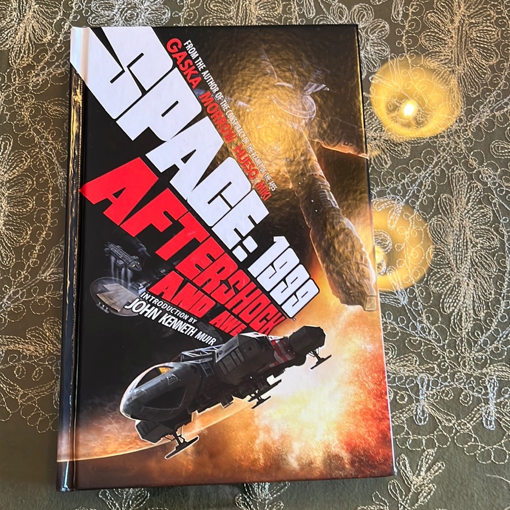 Space 1999 After Shock And Awe book.  Excellent hardcover
